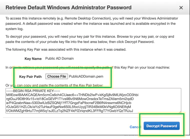 build an aws active directory lab