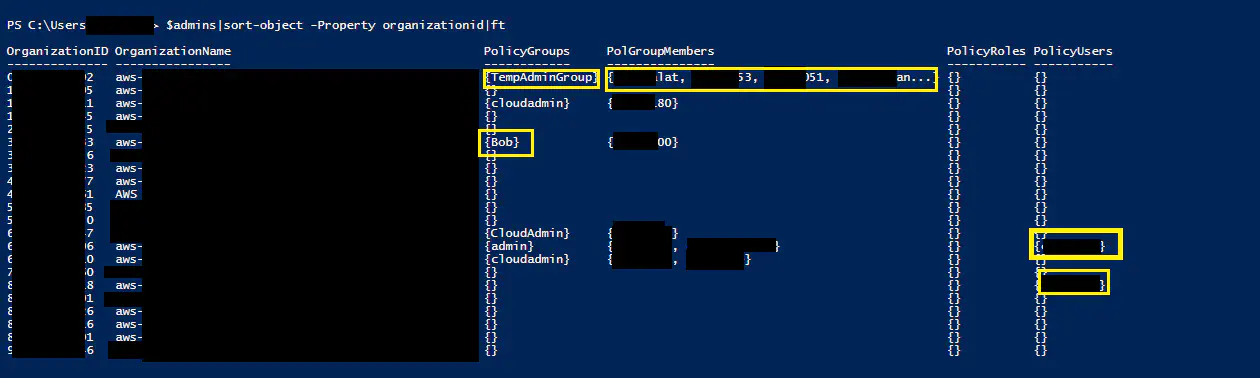 AWS Powershell commandlets get- aws roles