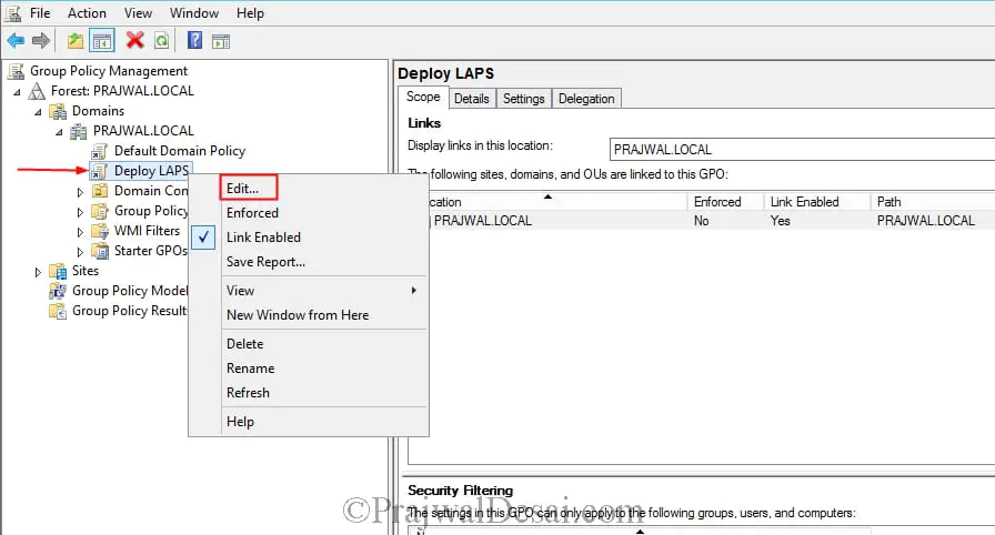 install laps on windows machines