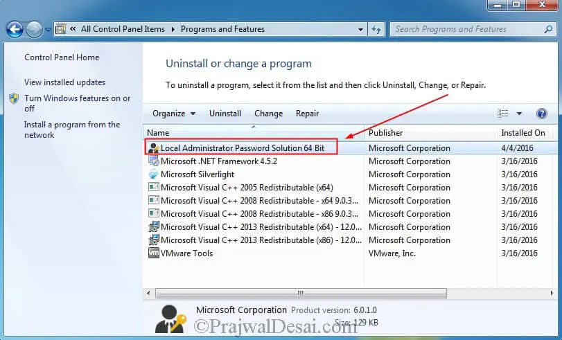 install laps on windows machines